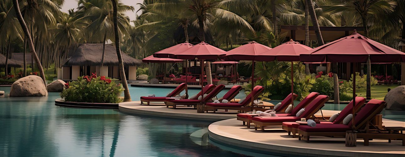 lounge-chairs-umbrellas-resort-pool
